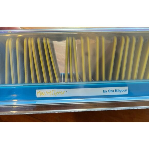 Sizzix Ellison Design Mac n Cheese Thin Cuts Alphabet Set by Stu Kilgour 22370 - Picture 3 of 4